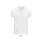 Férfi PLANET organikus rövid ujjú galléros póló, SOL'S SO03566, White-XL