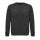 Uniszex  organikus környakas pulóver, SOL'S SO03567, Charcoal Melange-XS