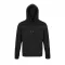 Uniszex  organikus kapucnis pulóver, SOL'S SO03568, Black-2XL