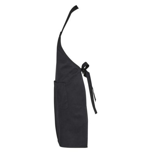 Uniszex GAMMA organikus kötény, elől nagy zsebbel, SOL'S SO03569, Black-U