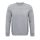 Uniszex organikus környakas pulóver frottír béléssel, SOL'S SO03574, Grey Melange-S