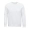 Uniszex  organikus környakas pulóver frottír béléssel, SOL'S SO03574, White-L