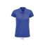 Női PLANET organikus rövid ujjú galléros póló, SOL'S SO03575, Royal Blue-2XL