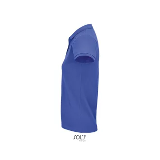   Női PLANET organikus rövid ujjú galléros póló, SOL'S SO03575, Royal Blue-XS