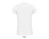 Női PLANET organikus rövid ujjú galléros póló, SOL'S SO03575, White-XS