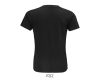Gyerek CRUSADER környakas rövid ujjú pamut póló, SOL'S SO03580, Deep Black-2A