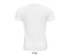 Gyerek CRUSADER környakas rövid ujjú pamut póló, SOL'S SO03580, White-2A