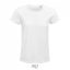 Női CRUSADER  organikus pamutból készült rövid ujjú póló , SOL'S SO03581, White-XL