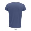 Férfi CRUSADER környakas rövid ujjú póló organikus pamutból, SOL'S SO03582, Denim-XL