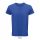 Férfi CRUSADER környakas rövid ujjú póló organikus pamutból, SOL'S SO03582, Royal Blue-S