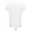 Férfi CRUSADER környakas rövid ujjú póló organikus pamutból, SOL'S SO03582, White-3XL