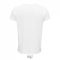 Férfi CRUSADER környakas rövid ujjú póló organikus pamutból, SOL'S SO03582, White-L