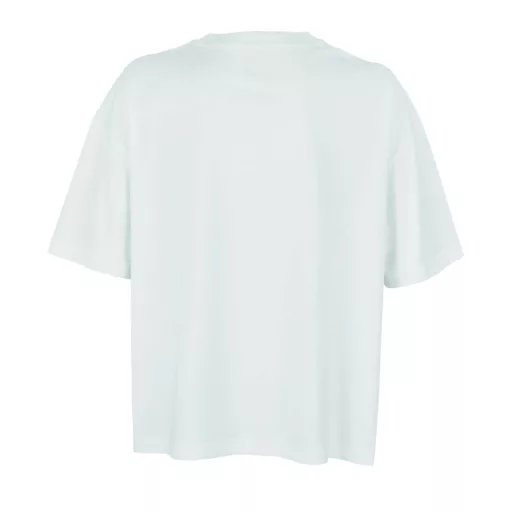 Női BOXY organikus, széles fazonú rövid ujjú póló, SOL'S SO03807, White-XS