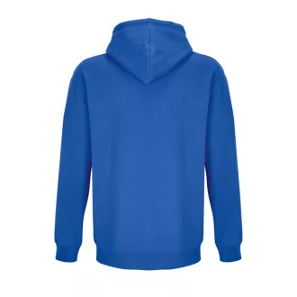   Uniszex kapucnis cipzáras pulóver, SOL'S SO03812, Royal Blue-M