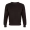 Uniszex környakas pulóver, SOL'S SO03814, Black-L