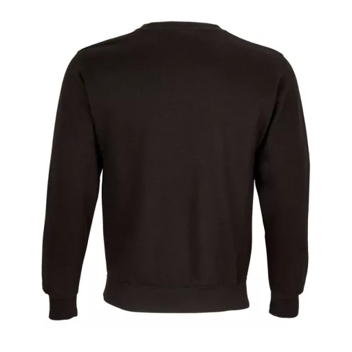 Uniszex környakas pulóver, SOL'S SO03814, Black-L