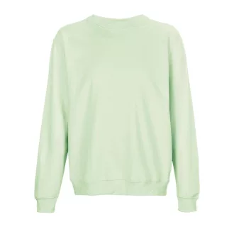   Uniszex környakas pulóver, SOL'S SO03814, Creamy Green-XL
