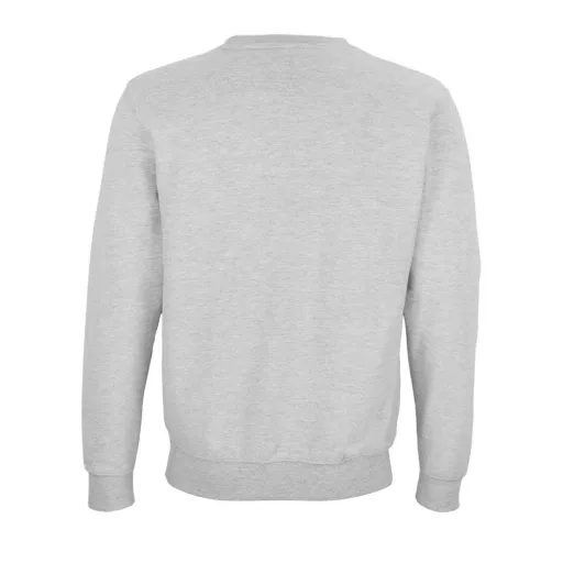 Uniszex környakas pulóver, SOL'S SO03814, Grey Melange-S