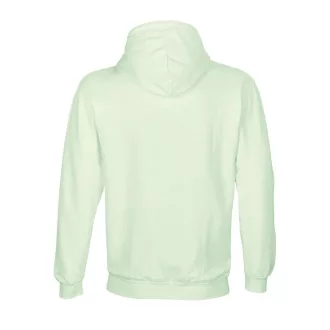   Uniszex  kapucnis pulóver, SOL'S SO03815, Creamy Green-S