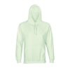 Uniszex  kapucnis pulóver, SOL'S SO03815, Creamy Green-XL