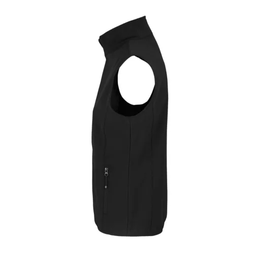 Női FALCON 3 rétegű softshell mellény, SOL'S SO03826, Black-XL