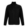 Férfi FALCON softshell dzseki, 3 rétegű, SOL'S SO03827, Black-3XL