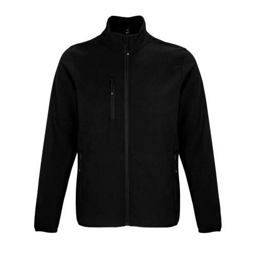 Férfi FALCON softshell dzseki, 3 rétegű, SOL'S SO03827, Black-3XL