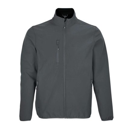 Férfi FALCON softshell dzseki, 3 rétegű, SOL'S SO03827, Charcoal Grey-3XL