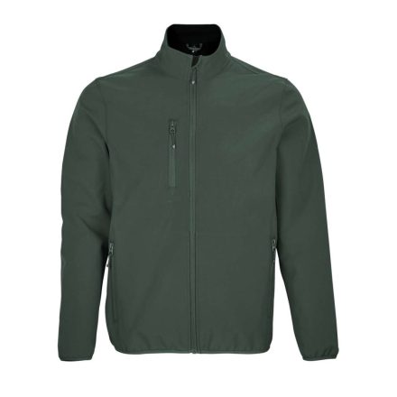 Férfi FALCON softshell dzseki, 3 rétegű, SOL'S SO03827, Forest Green-XL