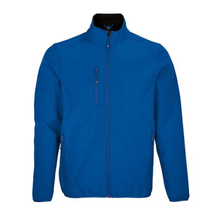 Férfi FALCON softshell dzseki, 3 rétegű, SOL'S SO03827, Royal Blue-3XL