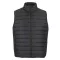 Férfi STREAM cipzáras oldalzsebes steppelt mellény, SOL'S SO04020, Charcoal Grey-L