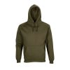 SOL'S Condor, unisex kapucnis pulóver, SO04181-03815, Army-XS