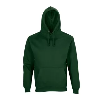   SOL'S Condor, unisex kapucnis pulóver, SO04181-03815, Bottle Green-S