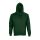 SOL'S Condor, unisex kapucnis pulóver, SO04181-03815, Bottle Green-XS