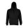 SOL'S Condor, unisex kapucnis pulóver, SO04181-03815, Black-4XL