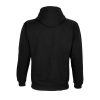 SOL'S Condor, unisex kapucnis pulóver, SO04181-03815, Black-XS