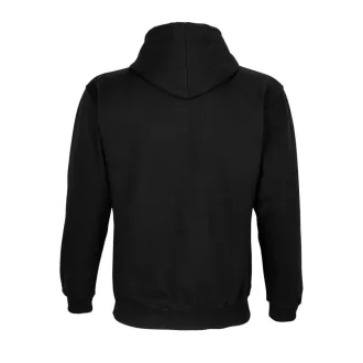   SOL'S Condor, unisex kapucnis pulóver, SO04181-03815, Black-XS