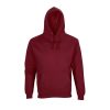 SOL'S Condor, unisex kapucnis pulóver, SO04181-03815, Burgundy-L