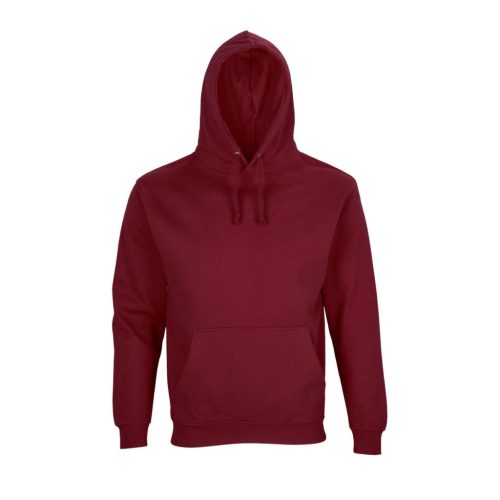SOL'S Condor, unisex kapucnis pulóver, SO04181-03815, Burgundy-XS