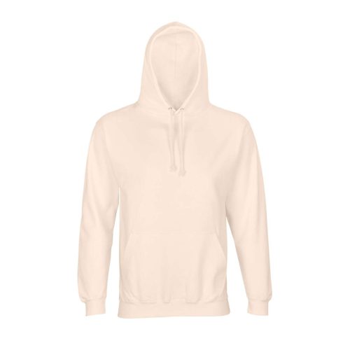 SOL'S Condor, unisex kapucnis pulóver, SO04181-03815, Creamy Pink-XS
