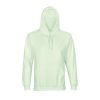 SOL'S Condor, unisex kapucnis pulóver, SO04181-03815, Creamy Green-XS