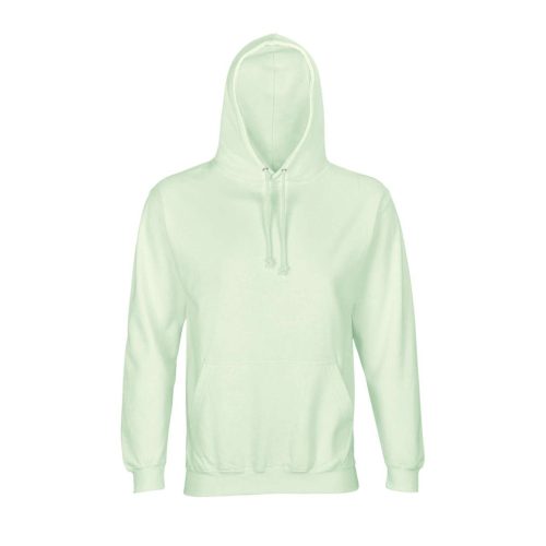 SOL'S Condor, unisex kapucnis pulóver, SO04181-03815, Creamy Green-XS