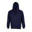 SOL'S Condor, unisex kapucnis pulóver, SO04181-03815, French Navy-3XL