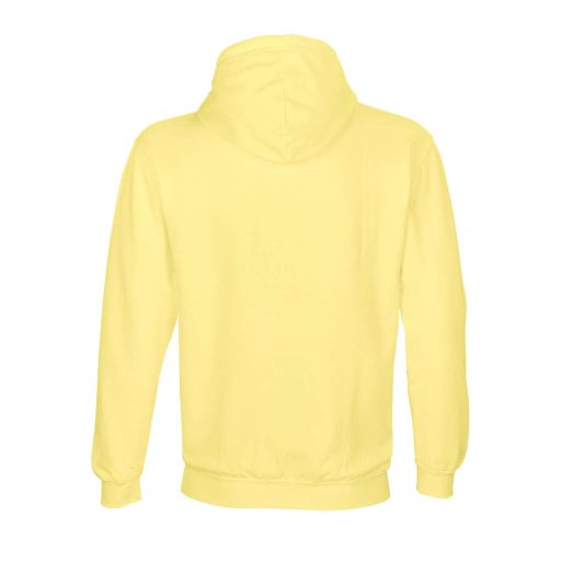SOL'S Condor, unisex kapucnis pulóver, SO04181-03815, Light Yellow-M