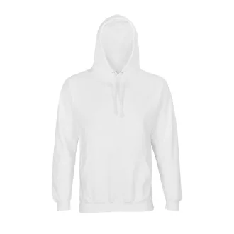   SOL'S Condor, unisex kapucnis pulóver, SO04181-03815, White-S