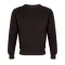 SOL'S Columbia, unisex környakas pulóver, SO04182-03814, Black-4XL