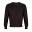 SOL'S Columbia, unisex környakas pulóver, SO04182-03814, Black-XL