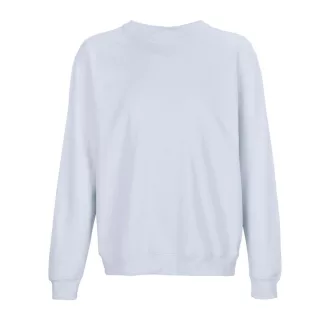   SOL'S Columbia, unisex környakas pulóver, SO04182-03814, Creamy Blue-XL