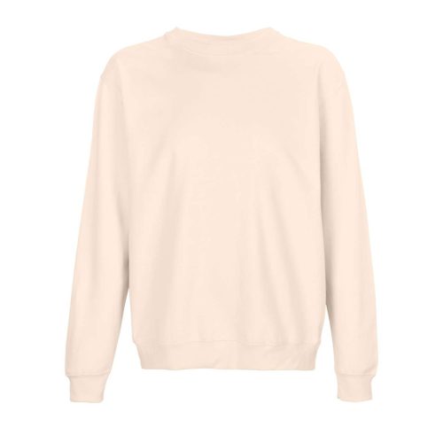 SOL'S Columbia, unisex környakas pulóver, SO04182-03814, Creamy Pink-XS