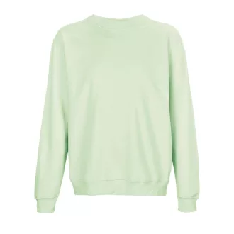   SOL'S Columbia, unisex környakas pulóver, SO04182-03814, Creamy Green-M